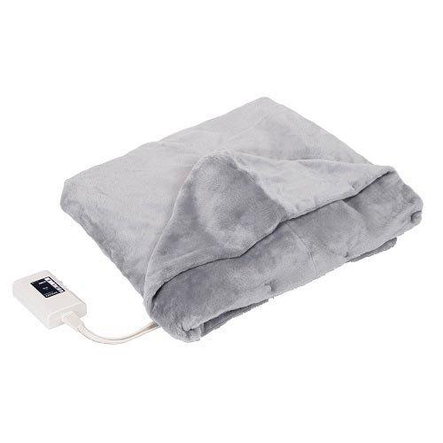 ゼピール 電気ひざ掛け毛布 ホットローブタイプ・フード付き ZMB-53A