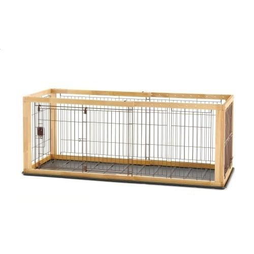 リッチェル 木製スライドペットサークル レギュラー ナチュラル ( 1台