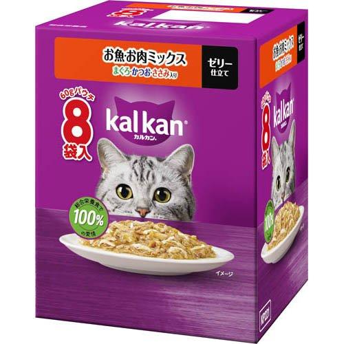 カルカン パウチ お魚お肉ミックス まぐろかつおささみ キャット