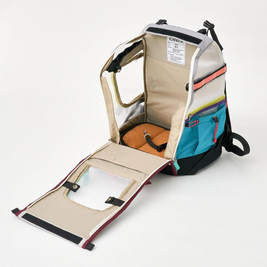 ICANDOR アイキャンダー JIGE BAG MISTY GRAY ペット ペットキャリー