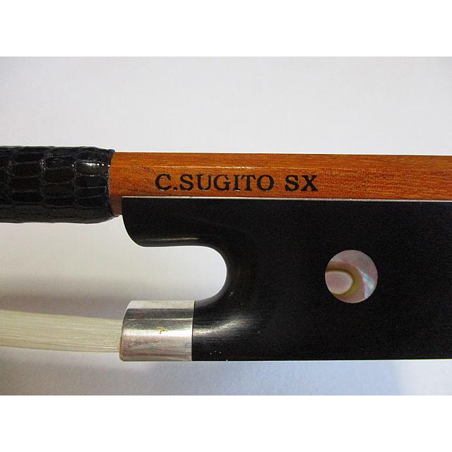 美品○杉藤製 バイオリン弓○ 4/4 T.SUGITO刻印 杉藤武司氏 Bow 美品