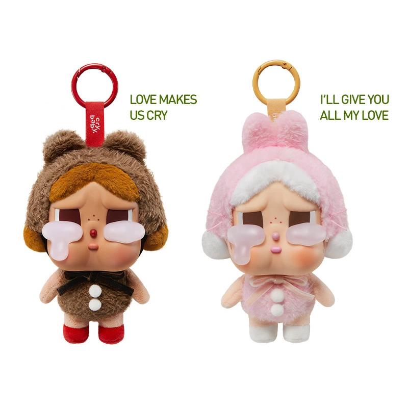 POP MART CRYBABY Crying Again シリーズフェイスぬいぐるみ [アソート