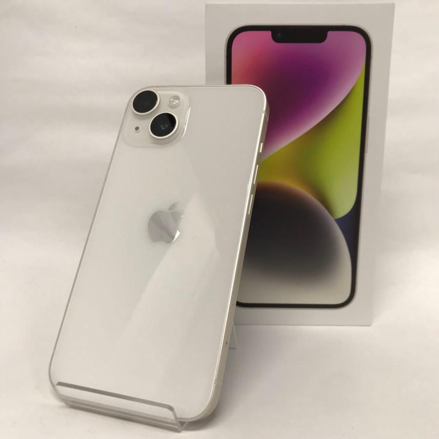 iPhone 14 【中古Bランク】iPhone14 128GB スターライト バッテリー