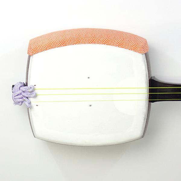 三味線胴掛 細棹三味線 長唄三味線用14 胴掛ヒモ付 和楽器生活