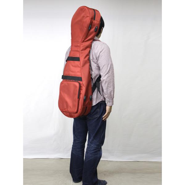 三味線ソフトケース 津軽 太棹用 リュック付き 選べる4色［三味線