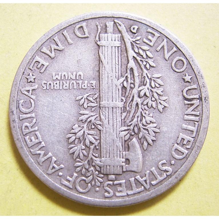 アメリカ、マーキュリー1ダイム銀貨 : 世田谷スタンプ・コイン - 通販