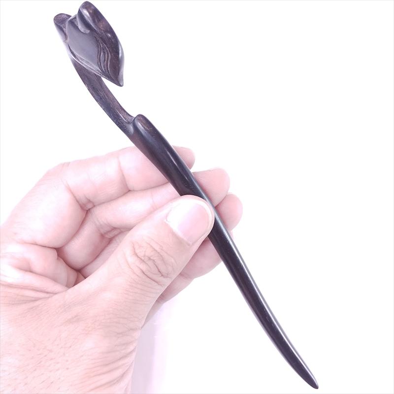 昭和レトロ 木製、金属製 簪 かんざし(?) 昭和レトロ 木製、金属製 簪