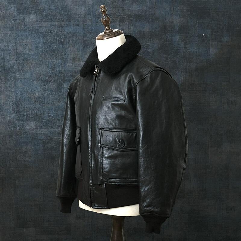 AVIREX G-1 レザージャケット よっちゃん AVIREX（アヴィレックス