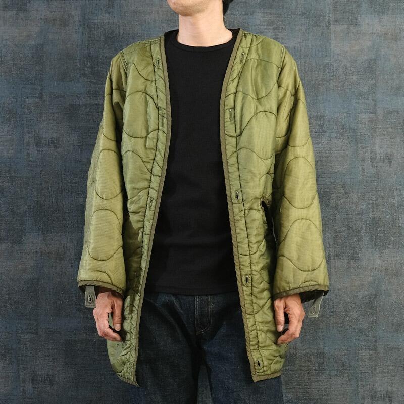 米軍 ナイトデザートカモ パーカーライナー USED ナイトカモ アメリカ