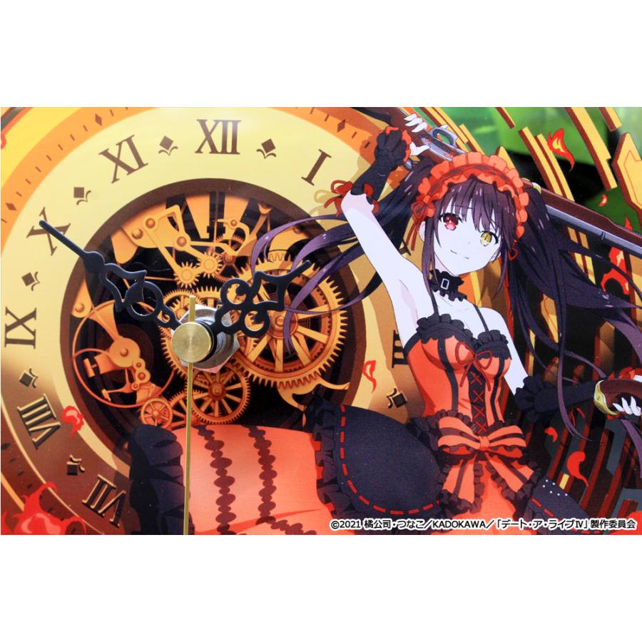 デートアライブ デート・ア・ライブIV アクリル置時計【時崎狂三