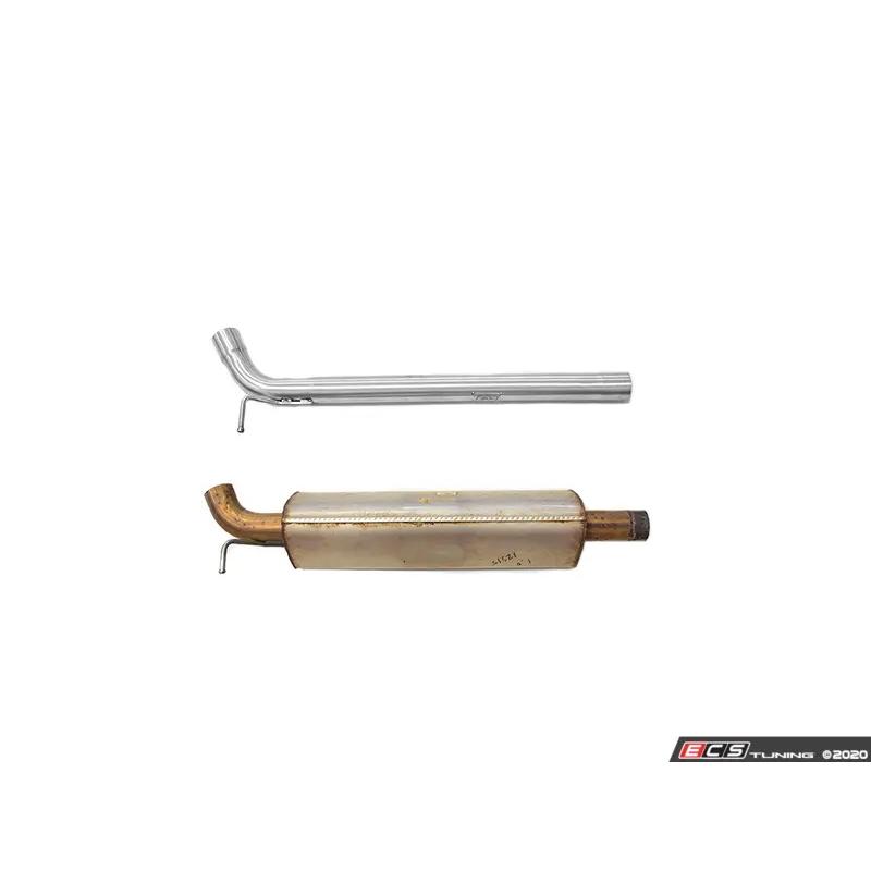 ゴルフ7 R ECSターボマフラーデリートパイプ