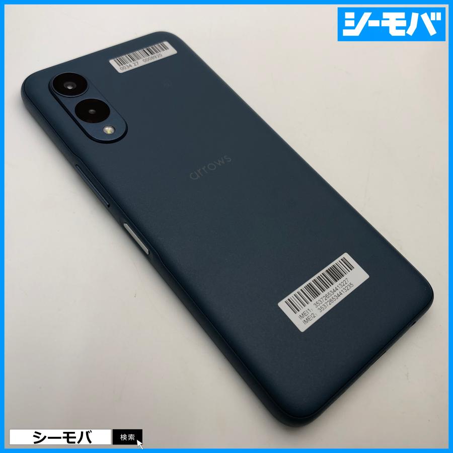 スマホ arrows We2 FCG02 64GB SIMフリー au ライトブルー 超美品