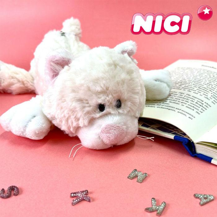 nici（ニキ） フィギュアポーチ シロネコ ペンケース ポーチ 小物入れ