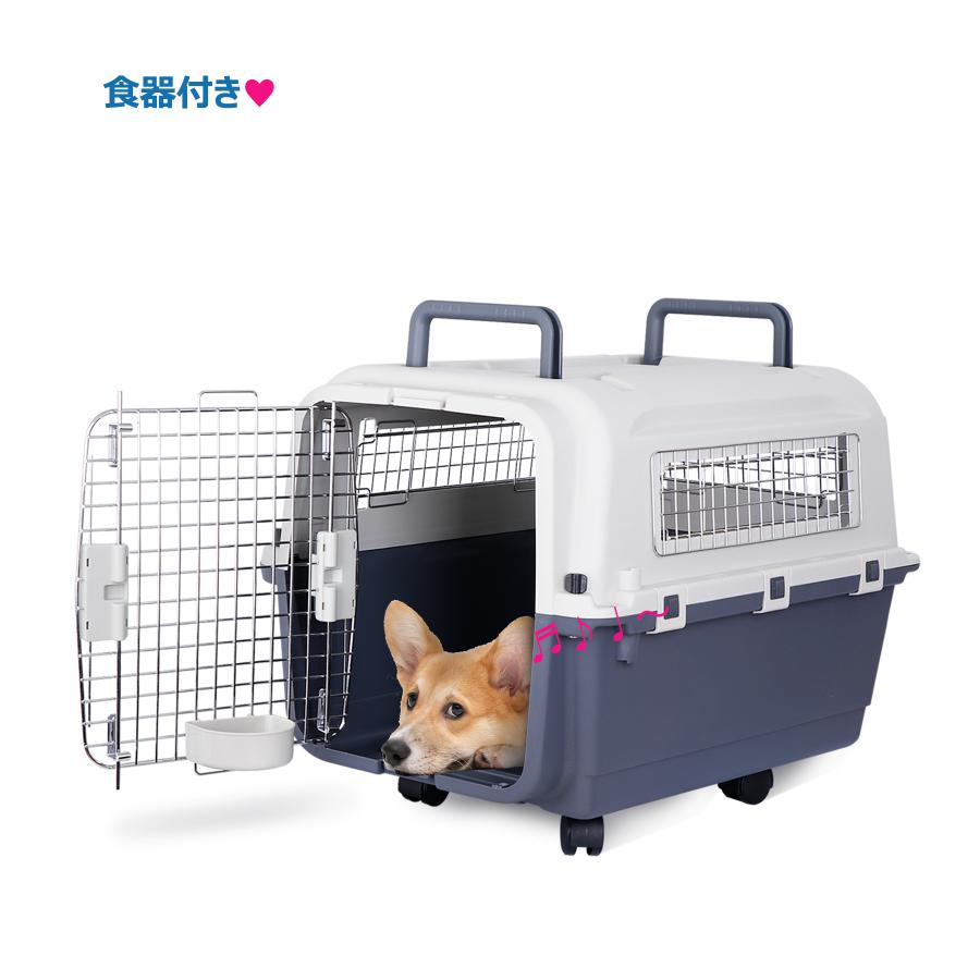 ZENY【セール価格】XXLサイズ プラスチック キャスター付き ペット