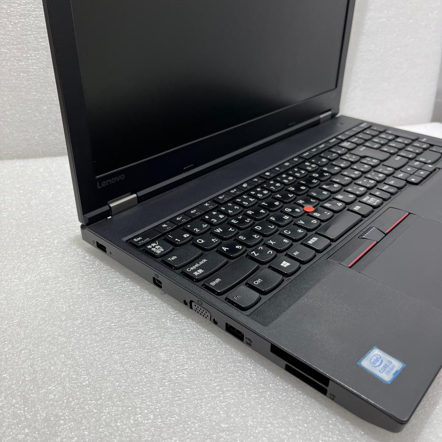 しゅん 15.6 SSD256GB E570 I3 8GB DVD カメラ ThinkPad E570