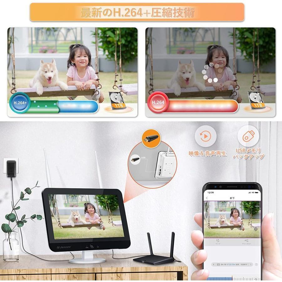 パンダーZ JENNOV カラー防犯カメラ 4台セット パンダーZ JENNOV