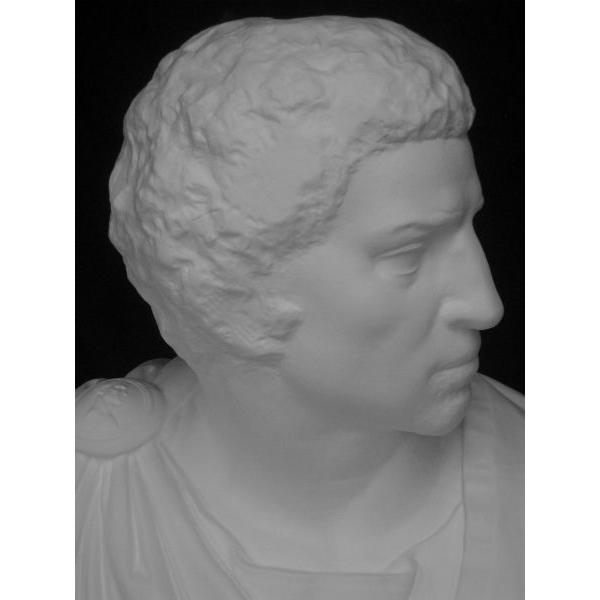 ブルータス 胸像 石膏像 オブジェ 美術品 デッサン 11月の石膏像は