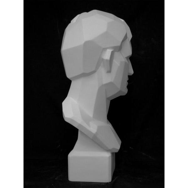 石膏像 アグリッパ胸像（面取り） K−163 アグリッパ胸像（面取り