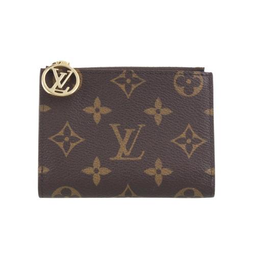 LOVE 】LOUIS VUITTON 二つ折り財布 モノグラム Louis Vuitton 二