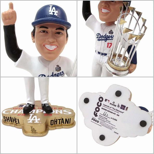 FOCO 大谷選手Bobblehead 2024ワールドシリーズ優勝記念 限定品 大谷