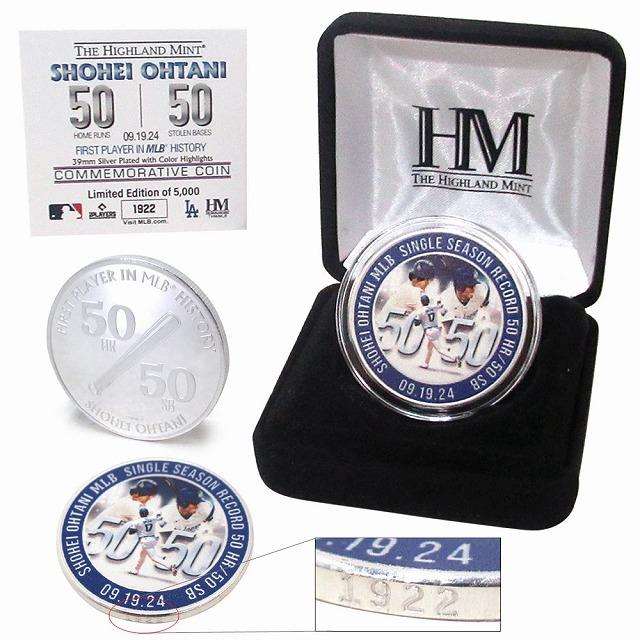 並行輸入品】大谷翔平選手 ロサンゼルス・ドジャース 50-50 達成記念