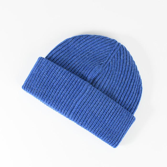 GANNI ニット帽 水色 ビーニー GANNI（ガニー） ニット帽 帽子