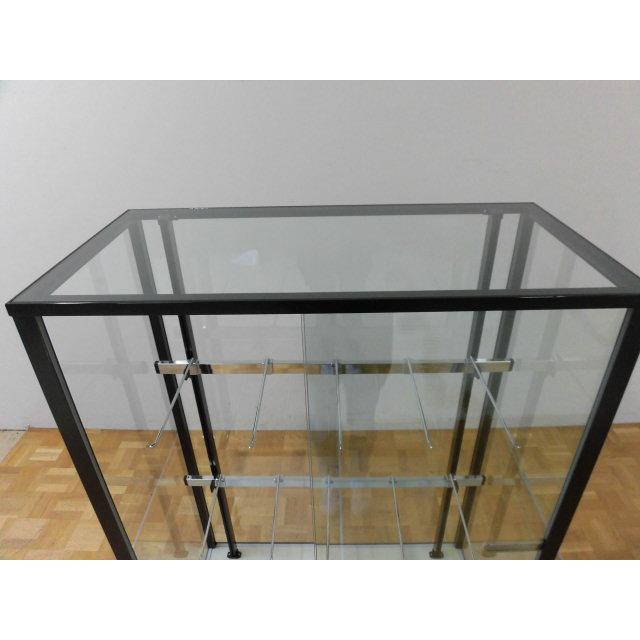 中古】直接引き取り限定 NISSIN ニッシン ガラス ショーケース 前開き