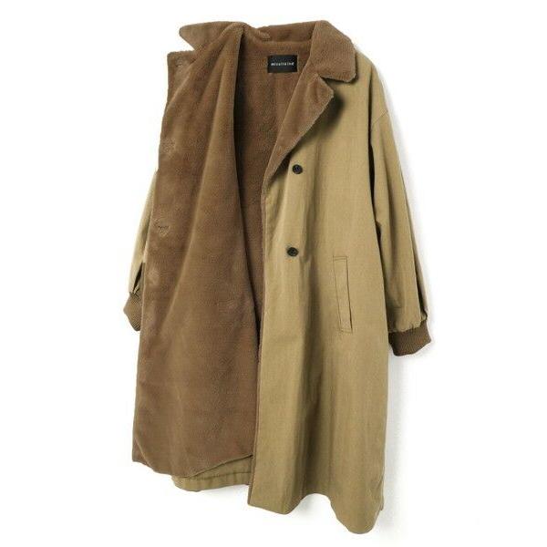 mizuiroind（ミズイロインド） バックボアコート : タカシマヤ