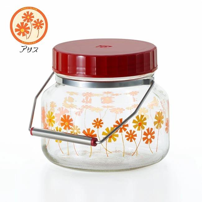 ビン ストレージジャー ヴィンテージ 1285年 ナカノガラス缶 昭和