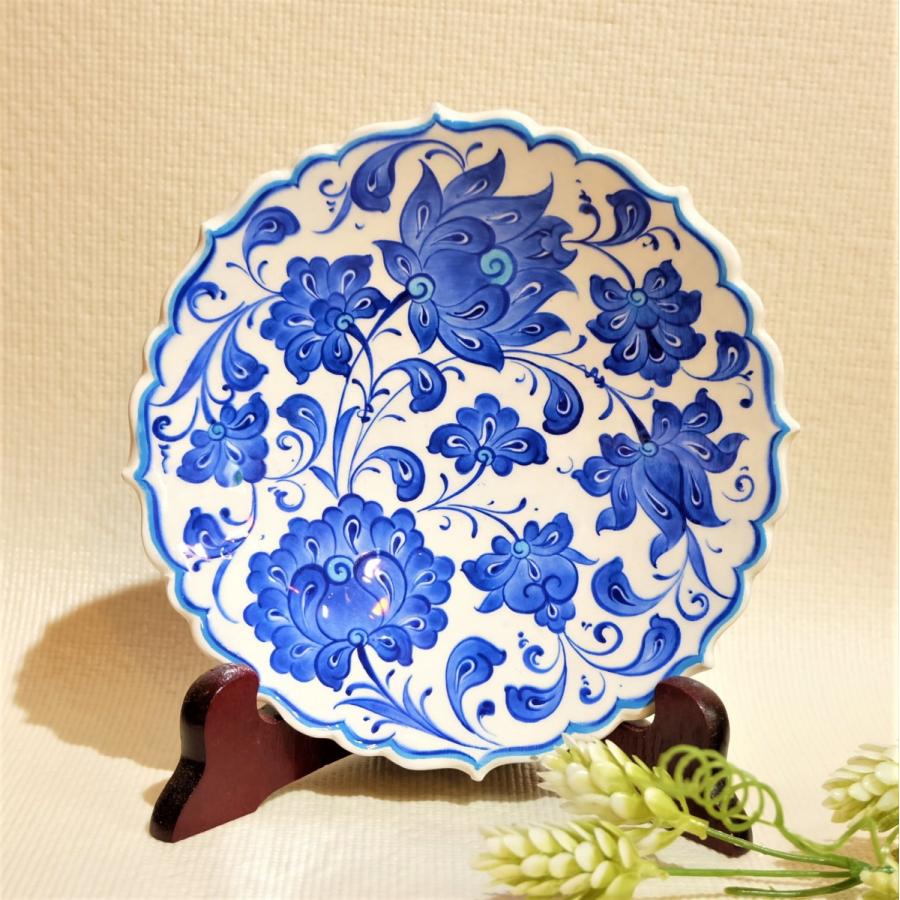 大聖寺伊万里 五彩色絵花鳥図 深皿 径19,5cm 大聖寺伊万里 五彩色絵