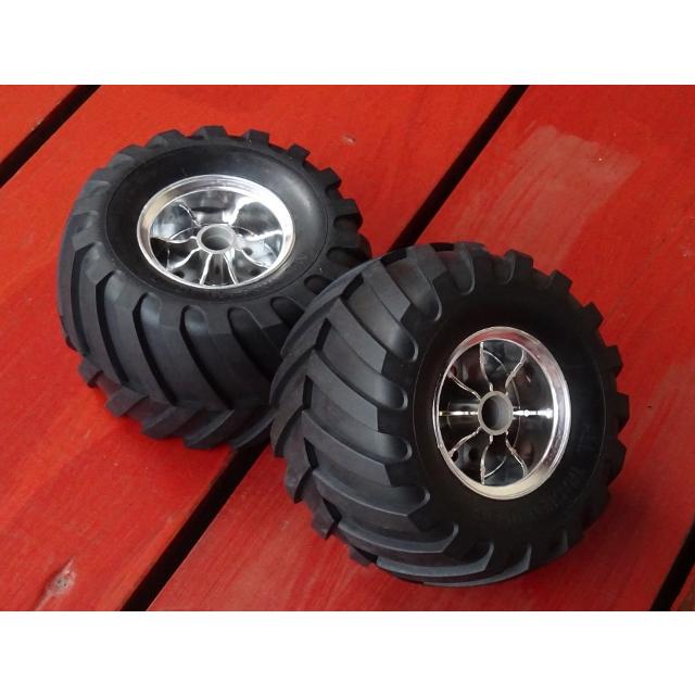 ☆▽WR-02ワイルドウイリーフロントタイヤホイール（2本セット