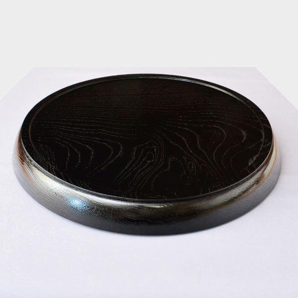 盆 茶道具 掻合塗 八卦盆 朱入 木製 : 茶道具専門店 (有)菊池商店