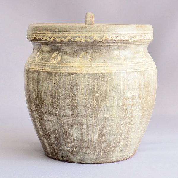 T954 水指 『土耳古 末広水指』『瑞豊 造』 共箱 茶道具 T954 水指