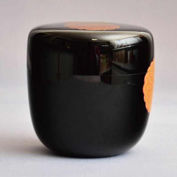 茶道具 棗 筑城筑良作 高台寺蒔絵大棗 木製・本漆塗・切合口 : 茶道具