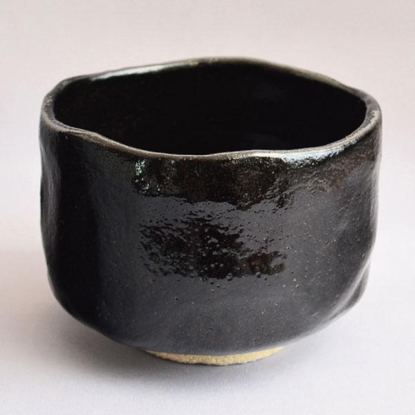 茶碗 茶道具 佐々木昭楽 作 黒楽茶碗(成雲軒印) : 茶道具専門店 (有