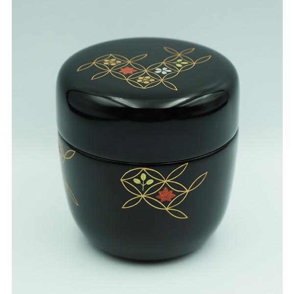 茶道具 棗 中棗 継ぎ七宝蒔絵 黒川和禅 桐箱 : 新古茶道具 さかい