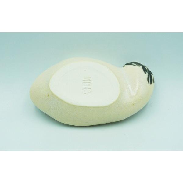 茶道具 香合 香合 鶴 今岡三四郎 桐箱 : 新古茶道具 さかい ヤフー店