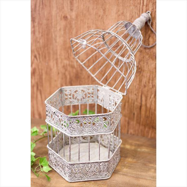 鳥籠 トリカゴ 鳥かご 底部開閉 側面開閉 レトロ ヴィンテージ