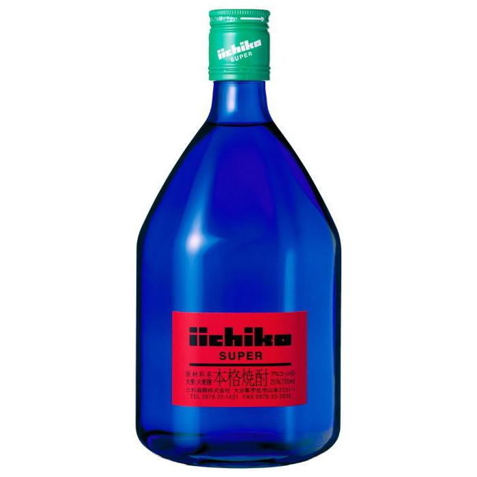 麦焼酎］12本まで同梱可 25度 いいちこスーパー 720ml 1本