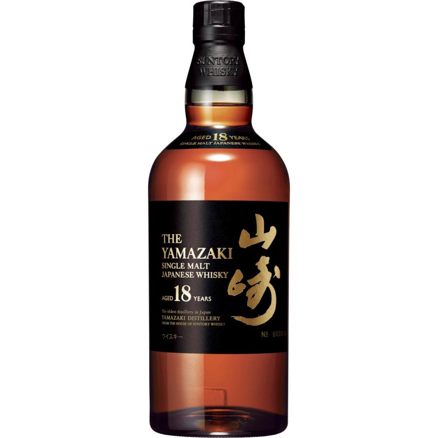 山崎18年 1本 箱あり 700M 数量限定 送料無料 シングルモルト