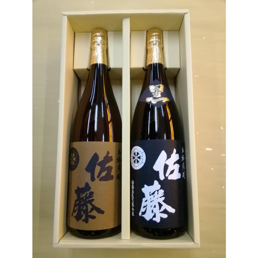 佐藤 麦 佐藤黒 1800ml 2本 佐藤酒造 ギフト 芋焼酎 麦焼酎 : 酒本舗