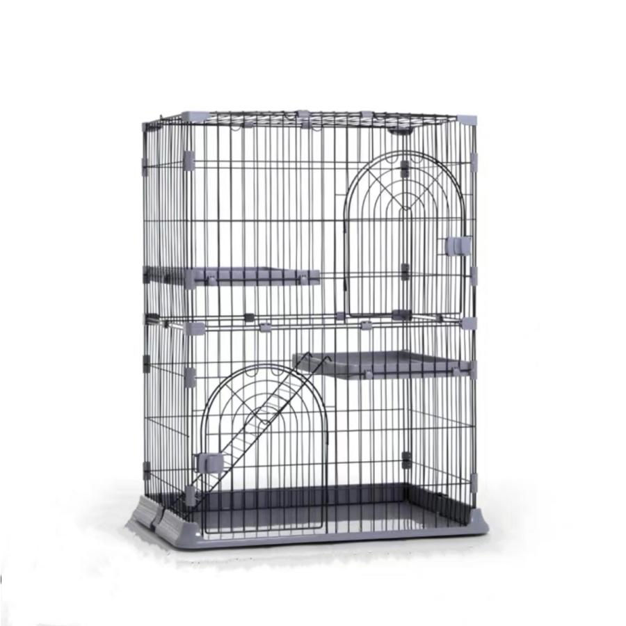 C10030-22ケージ 猫 猫ケージ キャットケージ 2段 1段 ケージ ペット