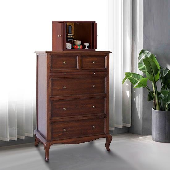 仏壇台 コンソール おしゃれ 洋風 アンティーク 猫脚 クラシカル 箪笥