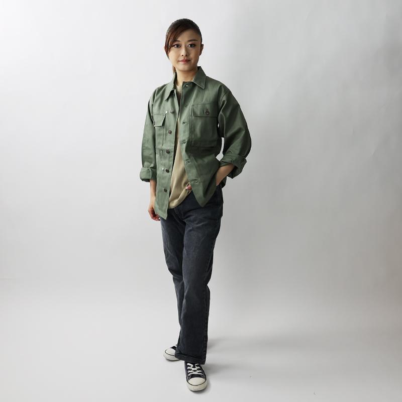 アメリカ軍. HBT M43ジャケット[復刻品] アメリカ 米軍 US WW2 新品 軍