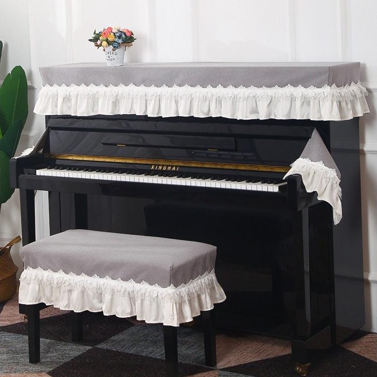 ピアノカバー アップライト トップカバー ピアノ 防塵カバー モダン
