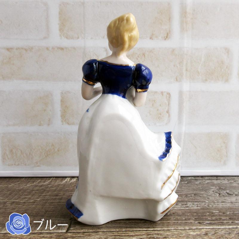 置物 陶製人形 瀬戸物 西洋陶器 せともの 昭和レトロ 陶器の人形