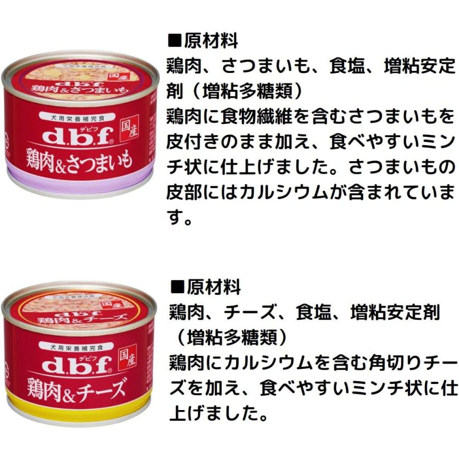 デビフペット デビフ 缶詰 150g ドッグフード 全15種セット 犬