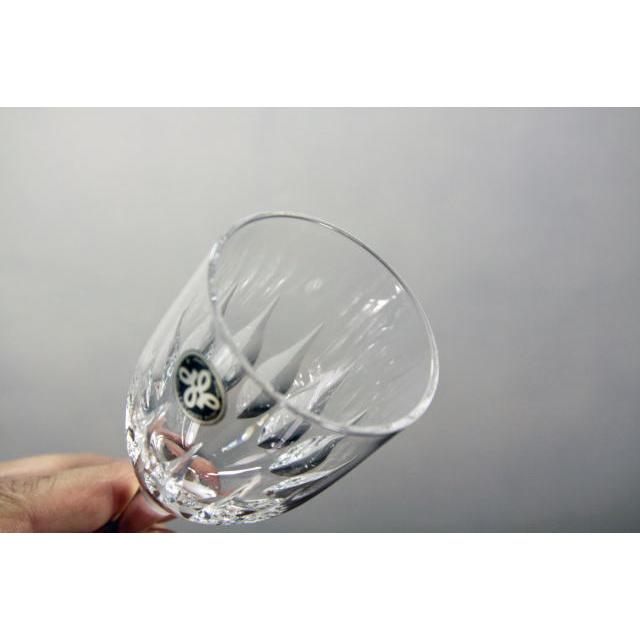 HOYAクリスタル CHR1202 リキュールグラス 100cc 足付き 切子 カット