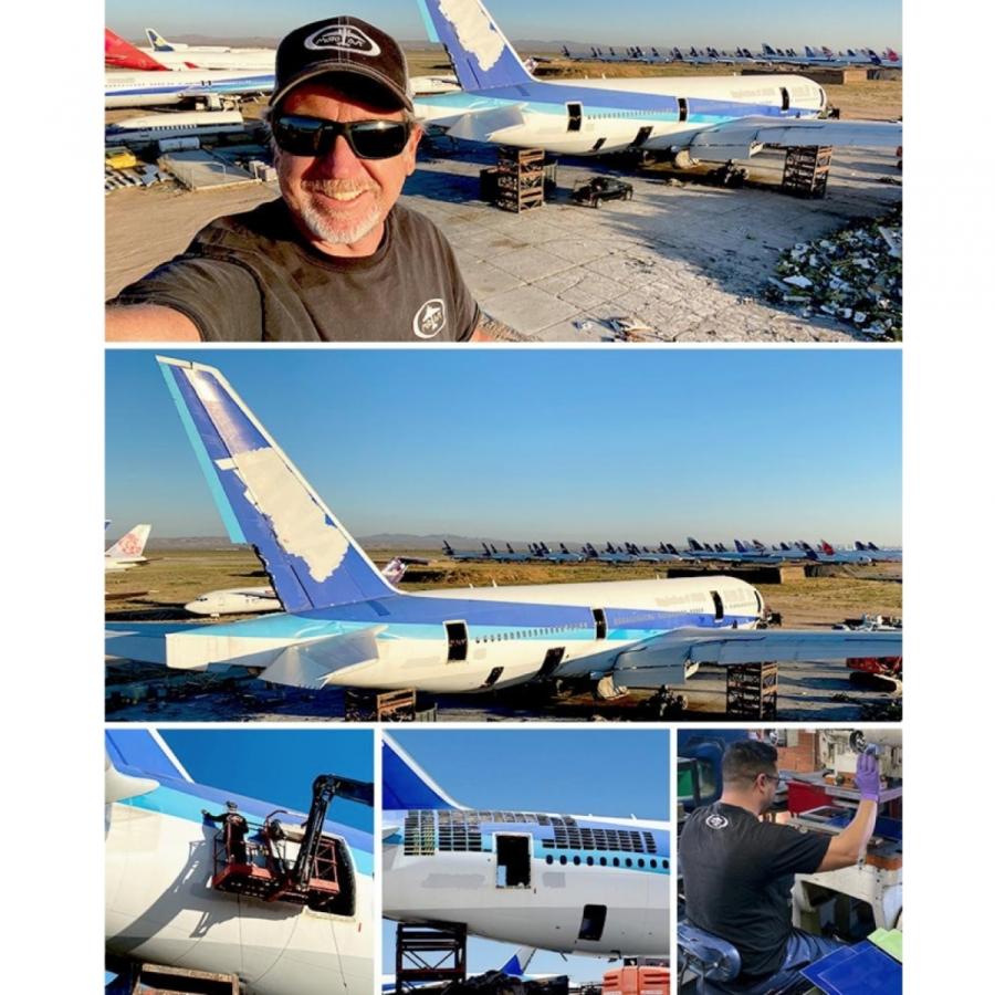 PLANETAGS B777 JA8968 Blue ANA プレインタグス 全日空 機体再生