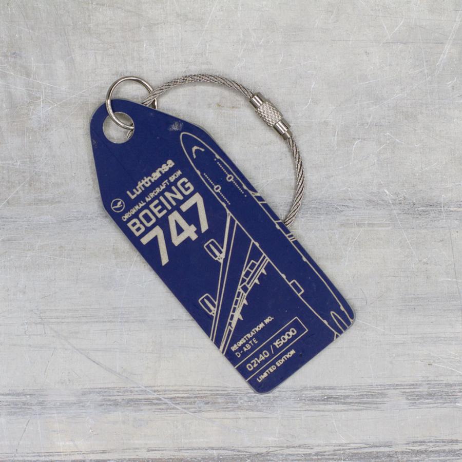 航空機・ヘリコプター Lufthansa aviationtag B747 航空機